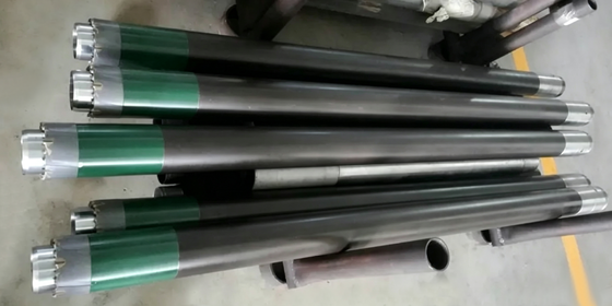 Qualità T6-101 Triple Tube Core Barrel con rivestimento in plastica per estrazione mineraria di superficie e perforazione geotecnica fabbrica