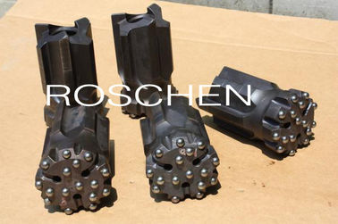 utensile a inserti superiore di perforazione del martello di 115mm, pezzi di martello pneumatico di estrazione mineraria